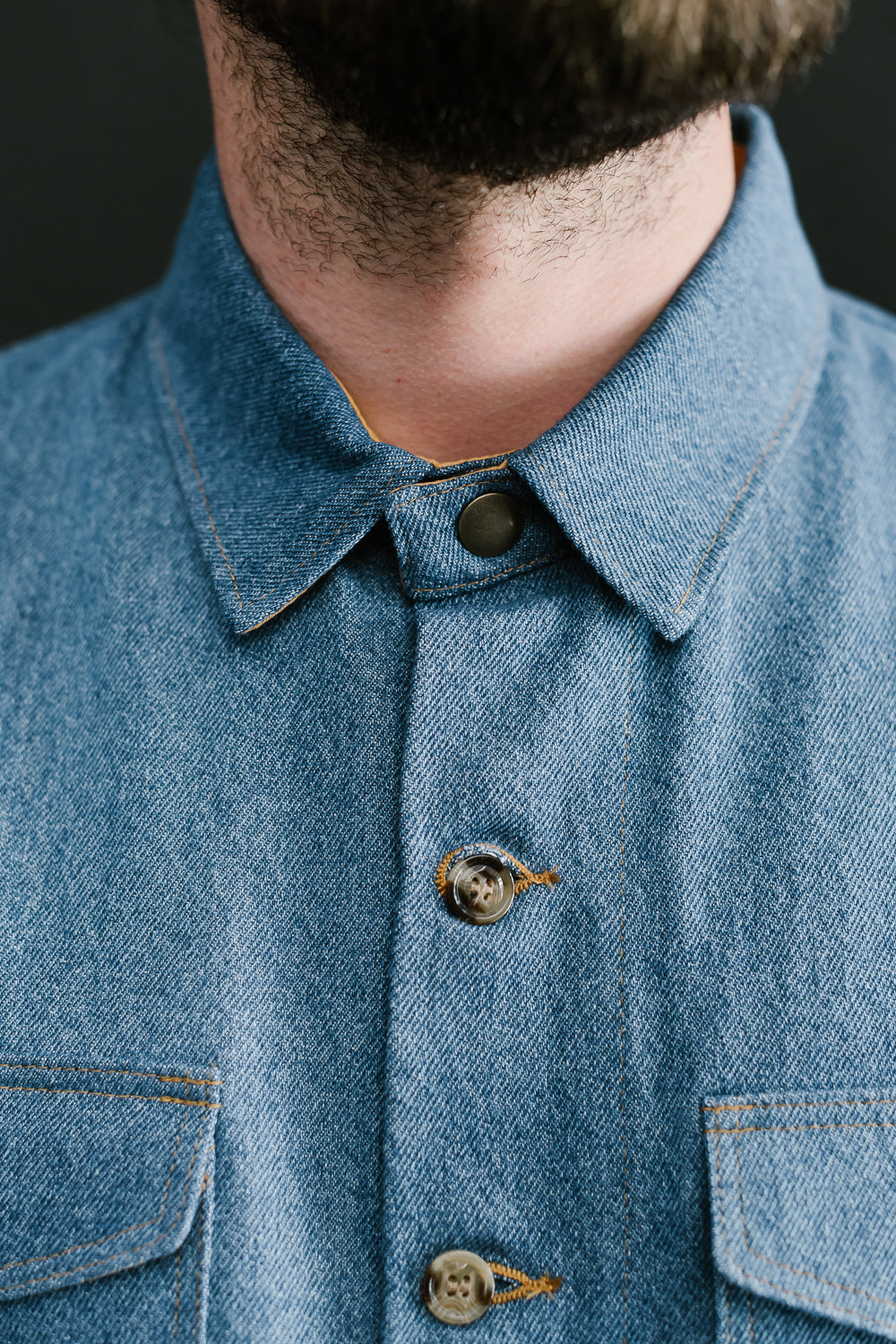 Crissman Overshirt - Sky Blue