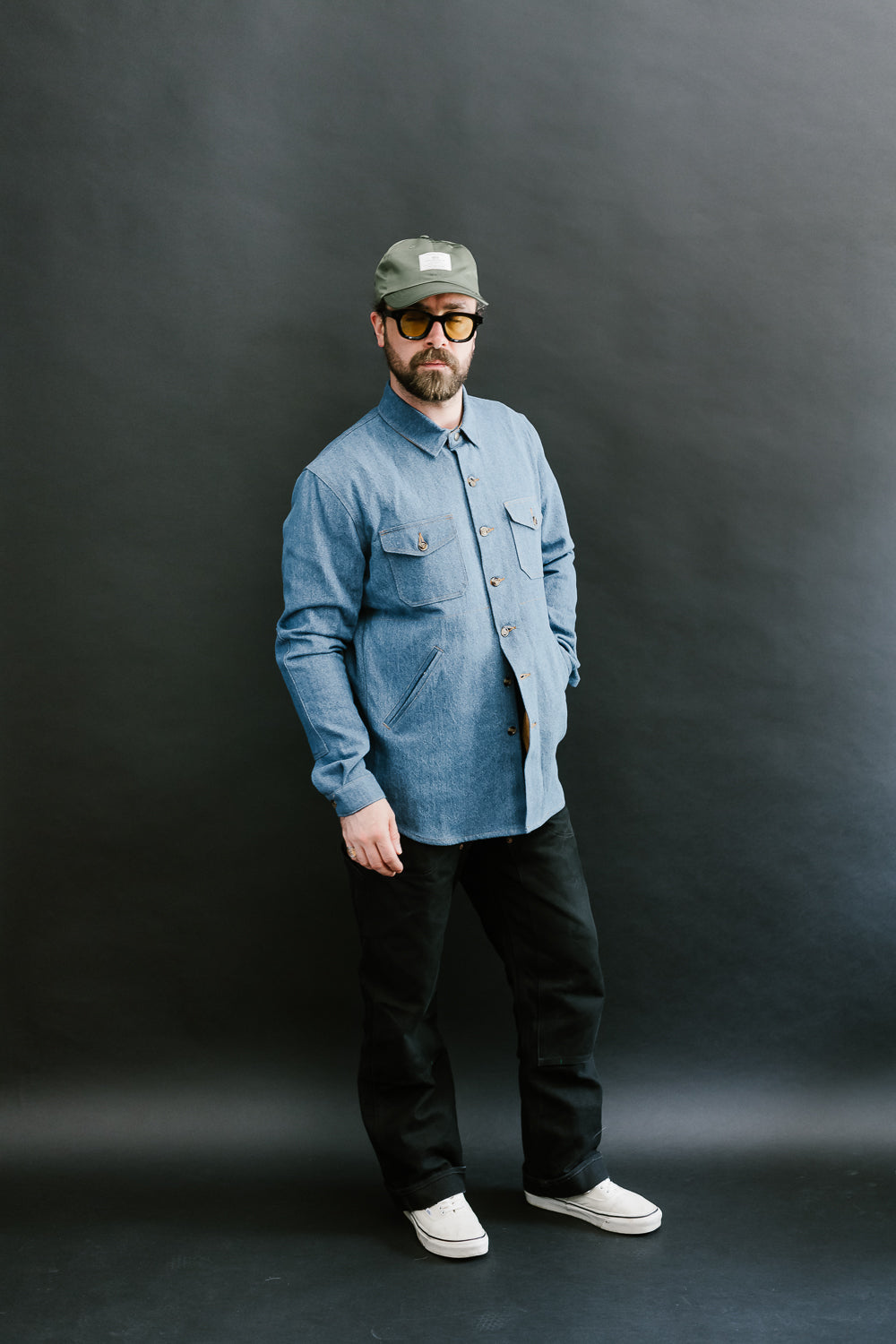 Crissman Overshirt - Sky Blue