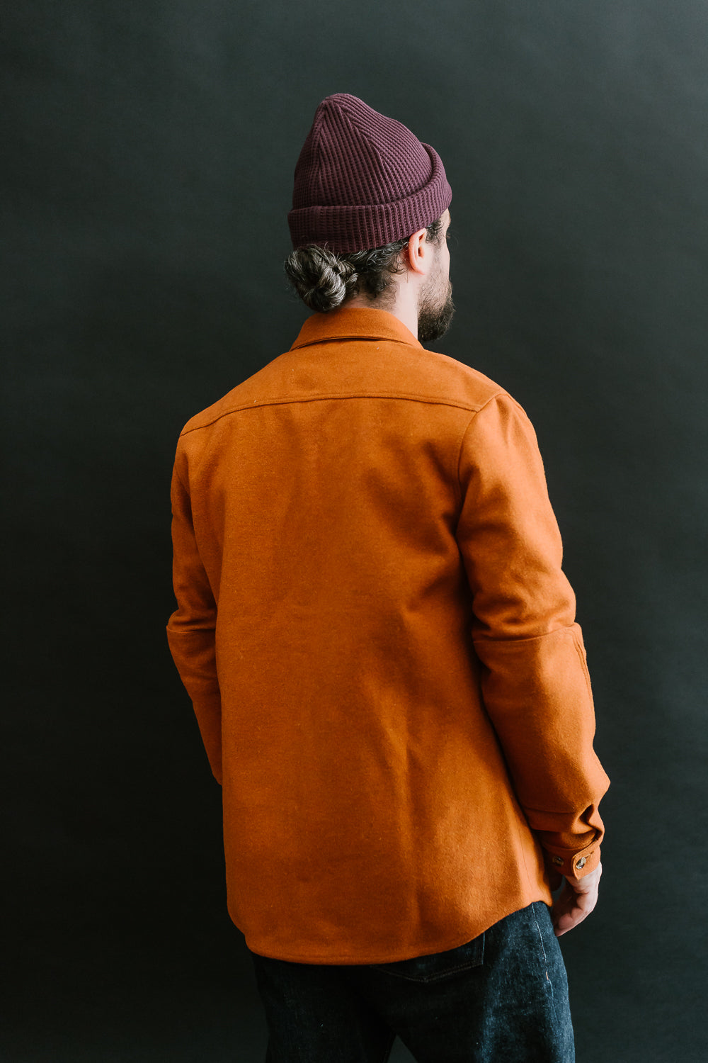 Crissman Overshirt - Burnt Orange