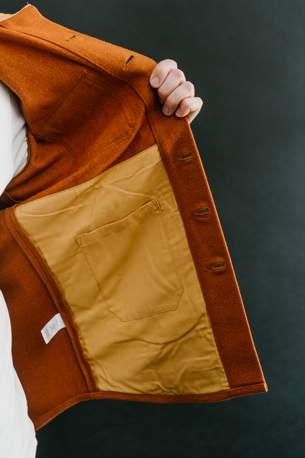 Crissman Overshirt - Burnt Orange