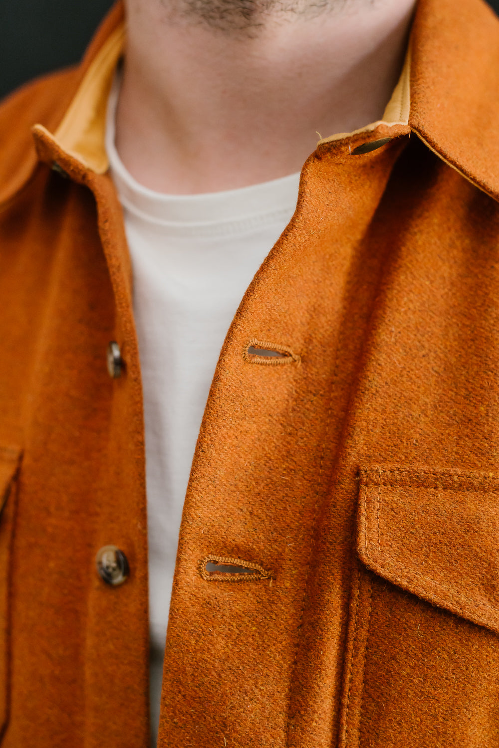 Crissman Overshirt - Burnt Orange