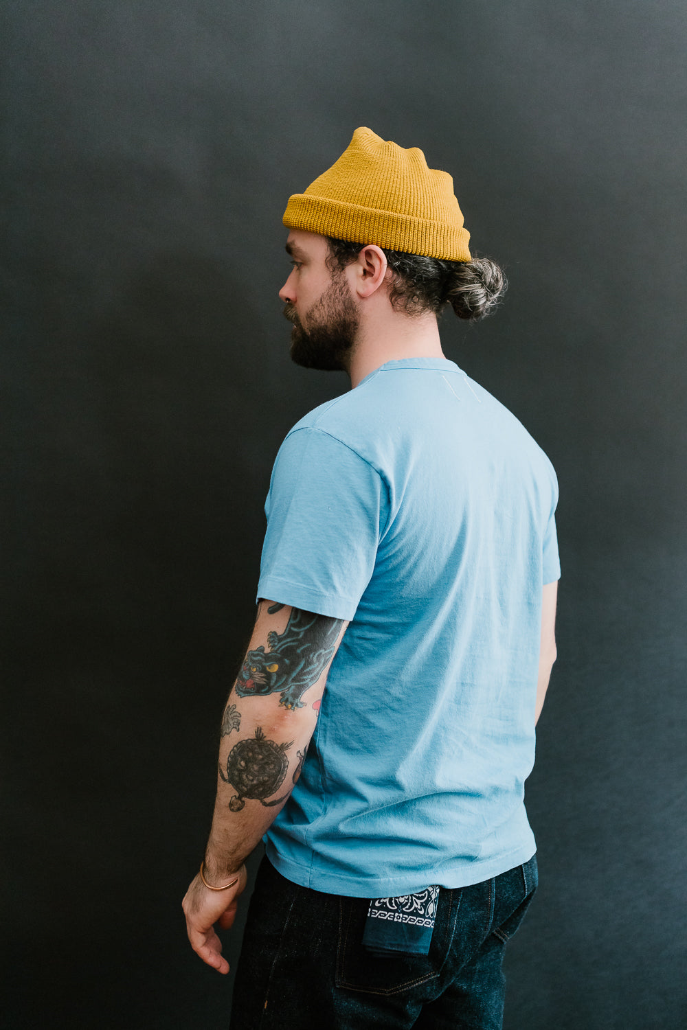 Heavy Duty Pocket Tee - Bluebird