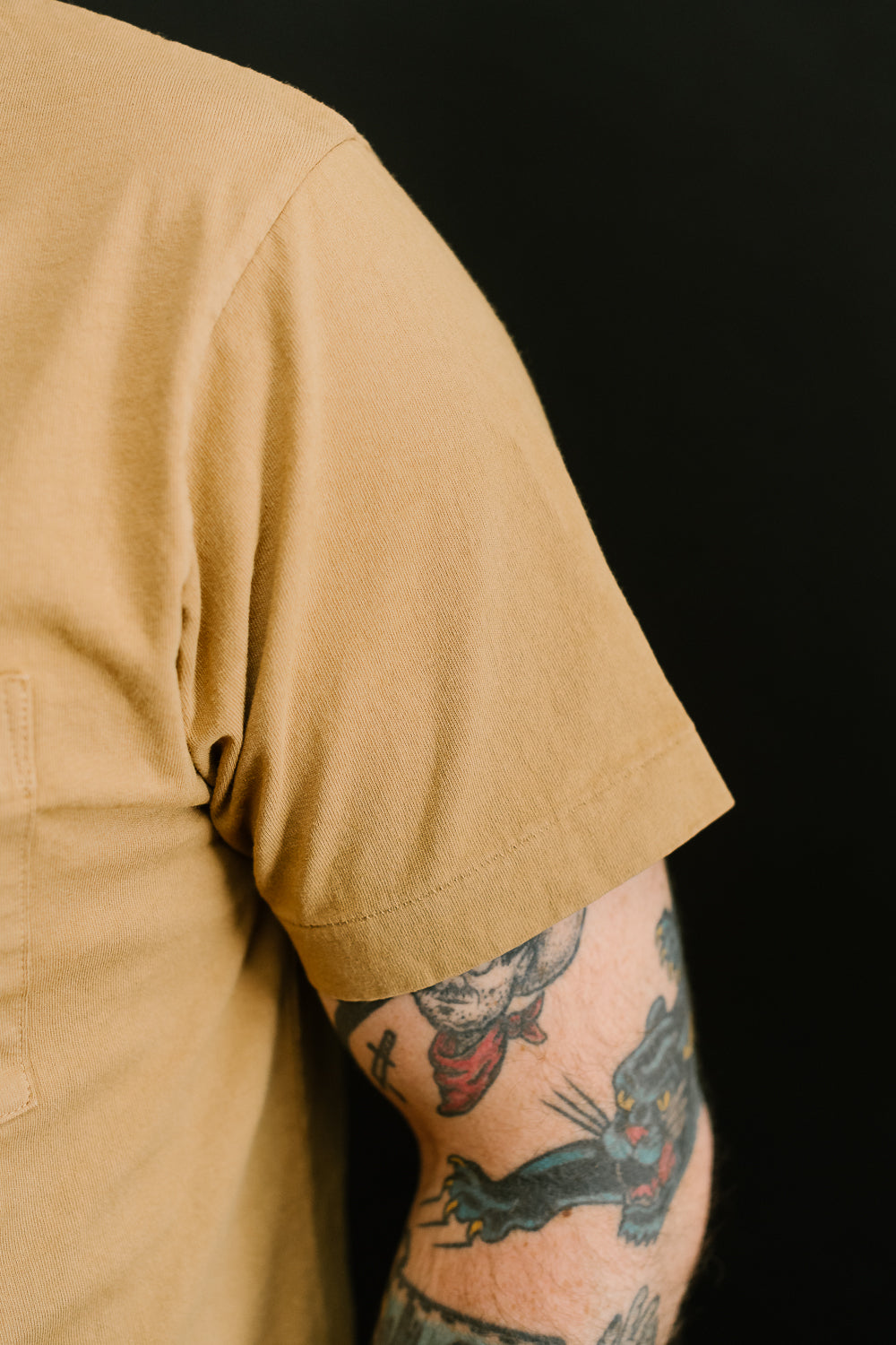 Heavy Duty Pocket Tee - Fawn