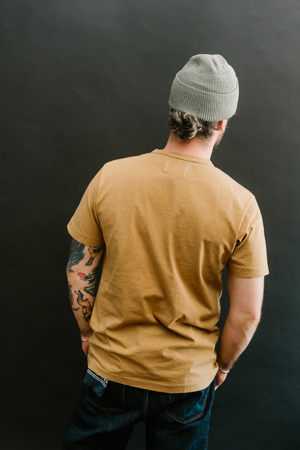 Heavy Duty Pocket Tee - Fawn