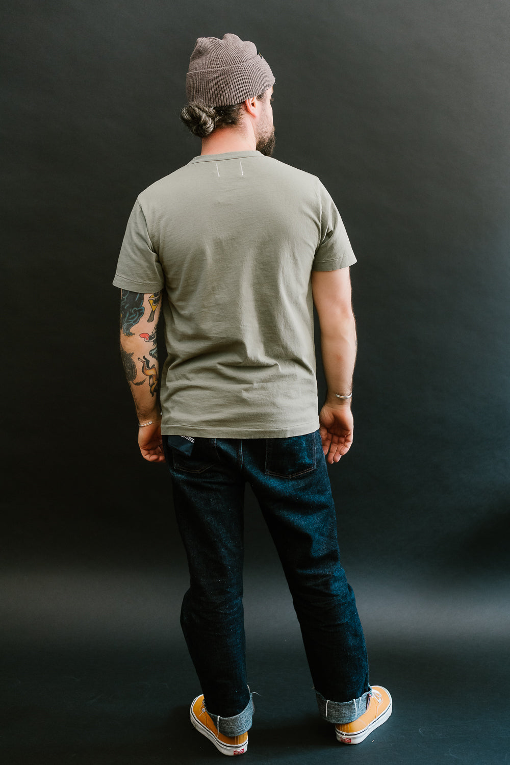 Heavy Duty Pocket Tee - Sage