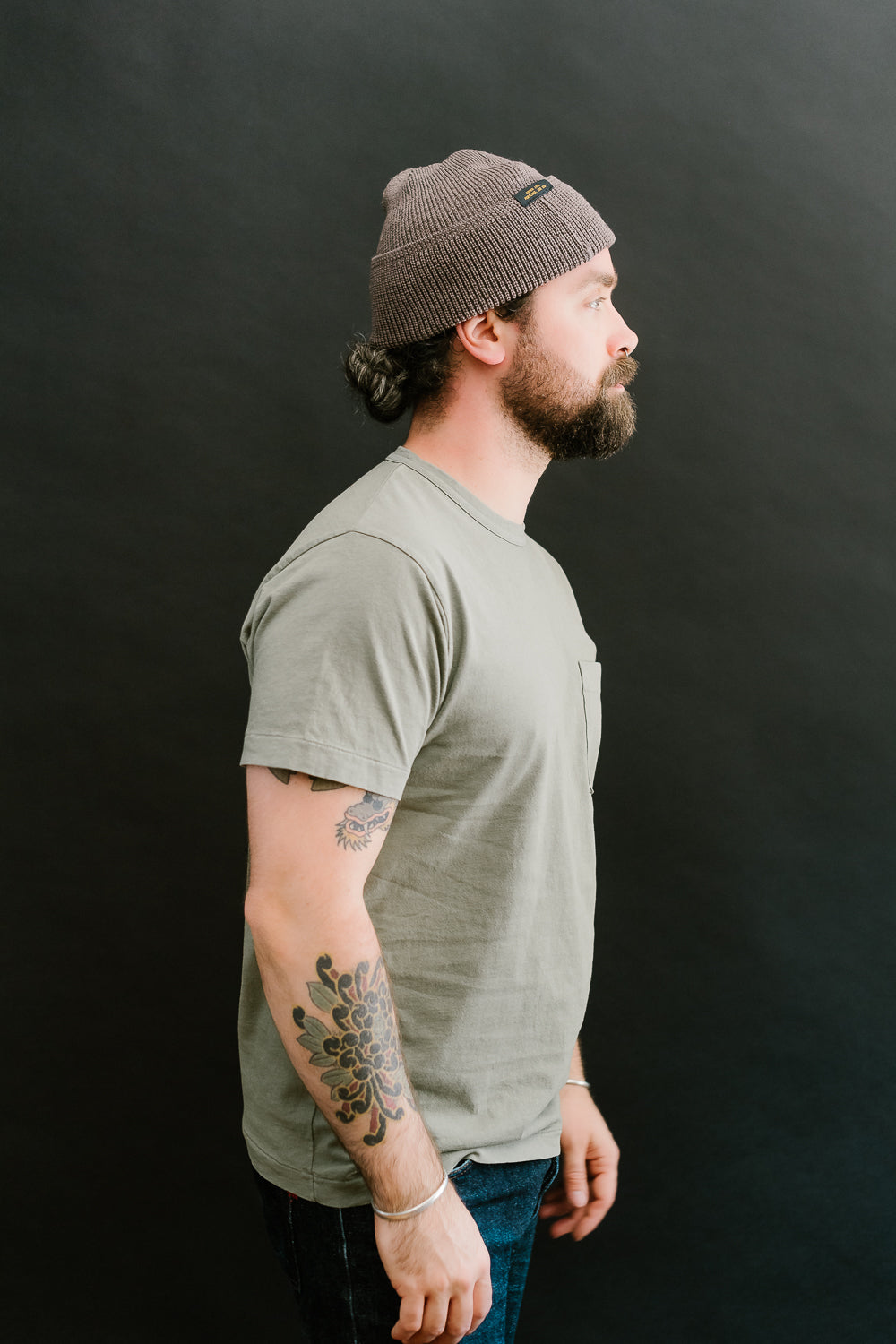 Heavy Duty Pocket Tee - Sage