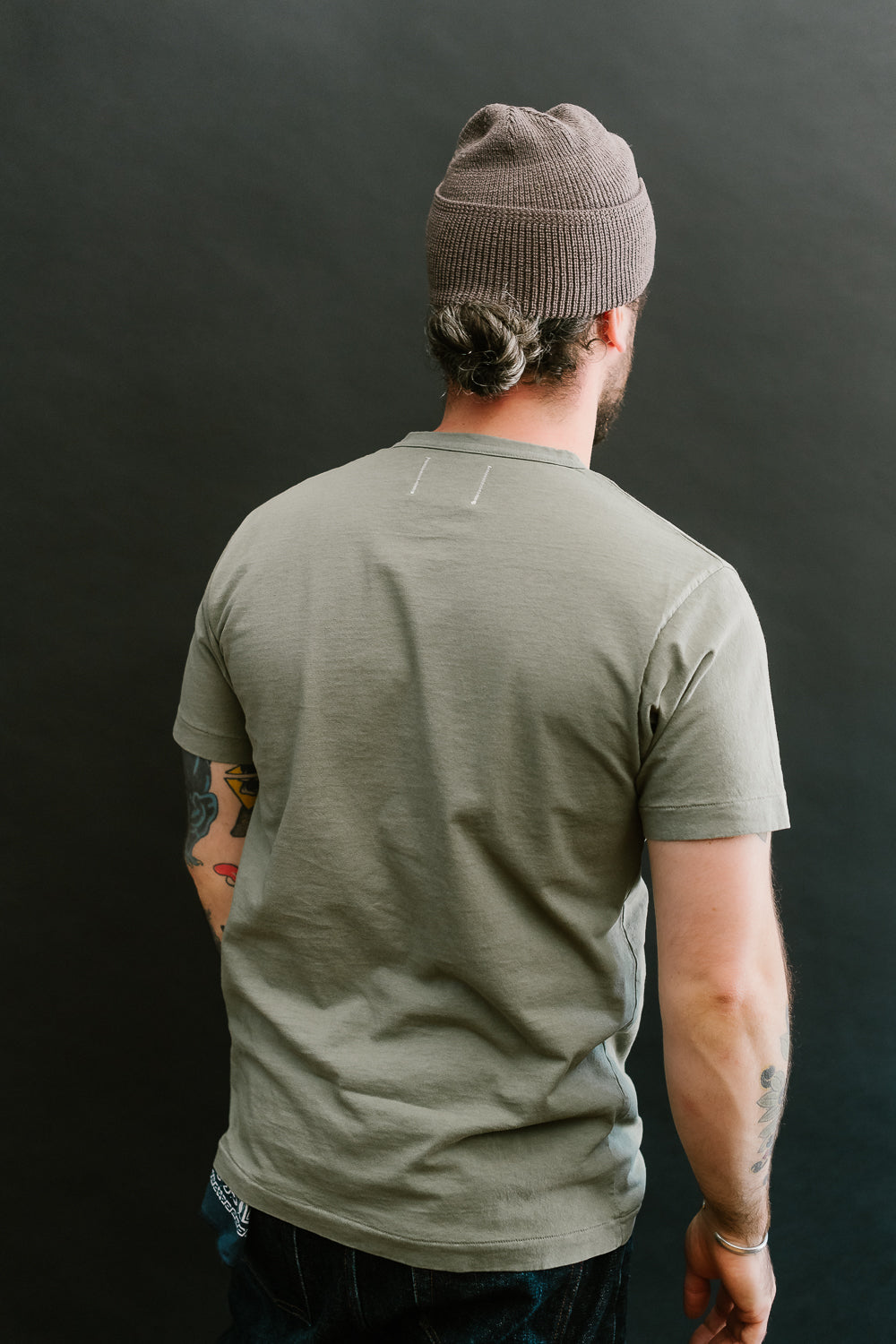 Heavy Duty Pocket Tee - Sage