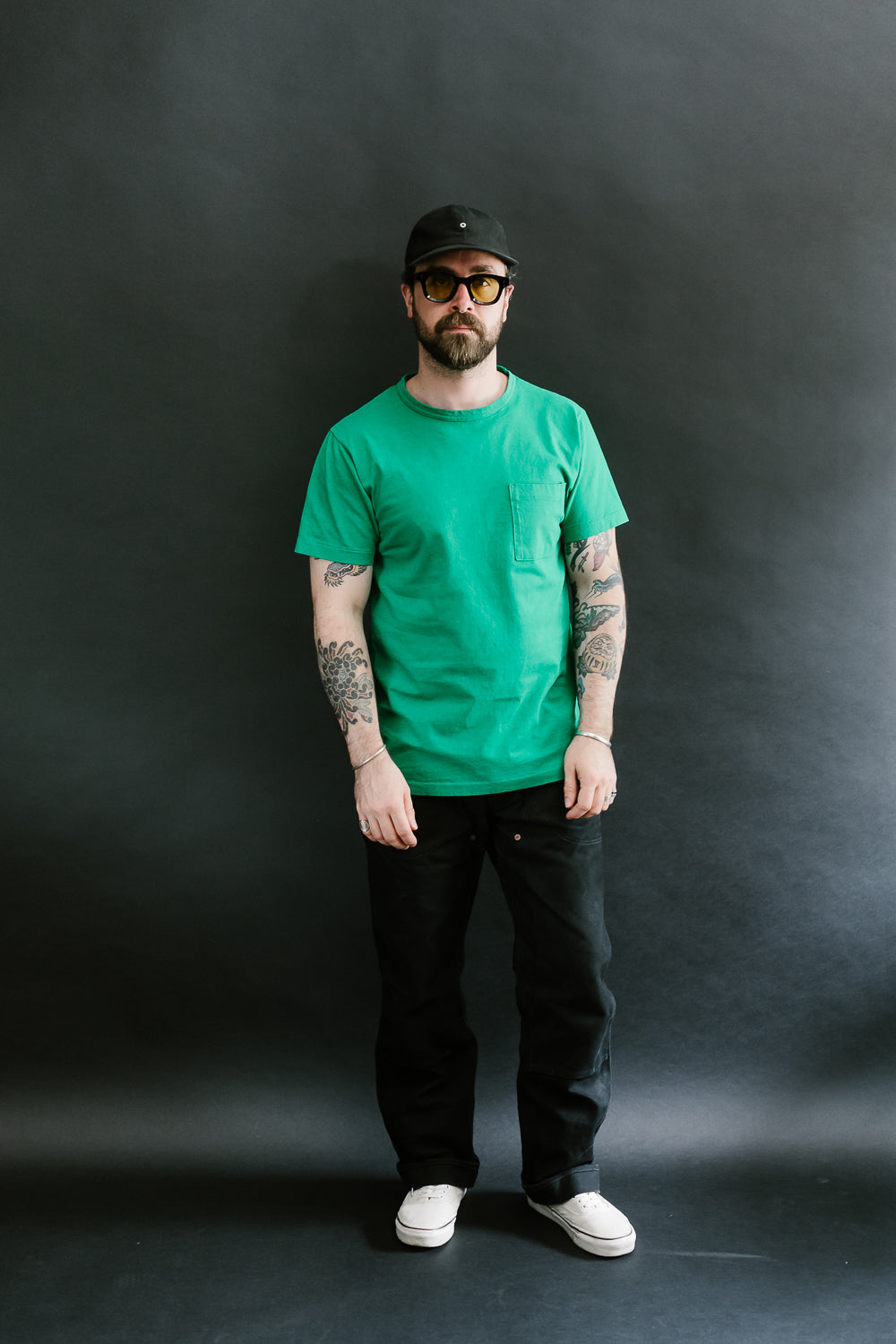 Heavy Duty Pocket Tee - Kelly Green