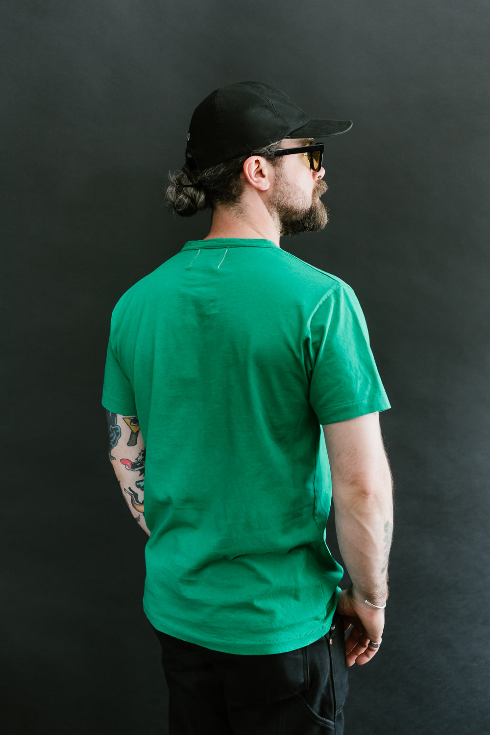 Heavy Duty Pocket Tee - Kelly Green