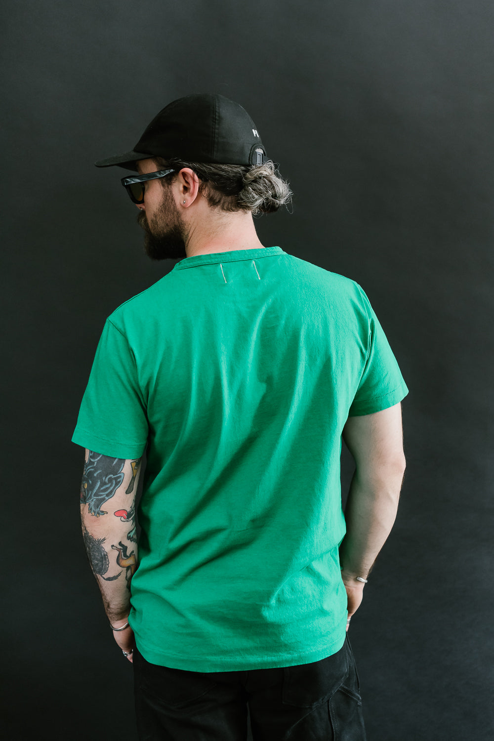 Heavy Duty Pocket Tee - Kelly Green