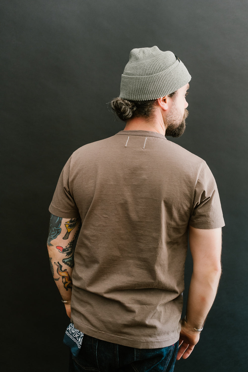 Heavy Duty Pocket Tee - Smoke