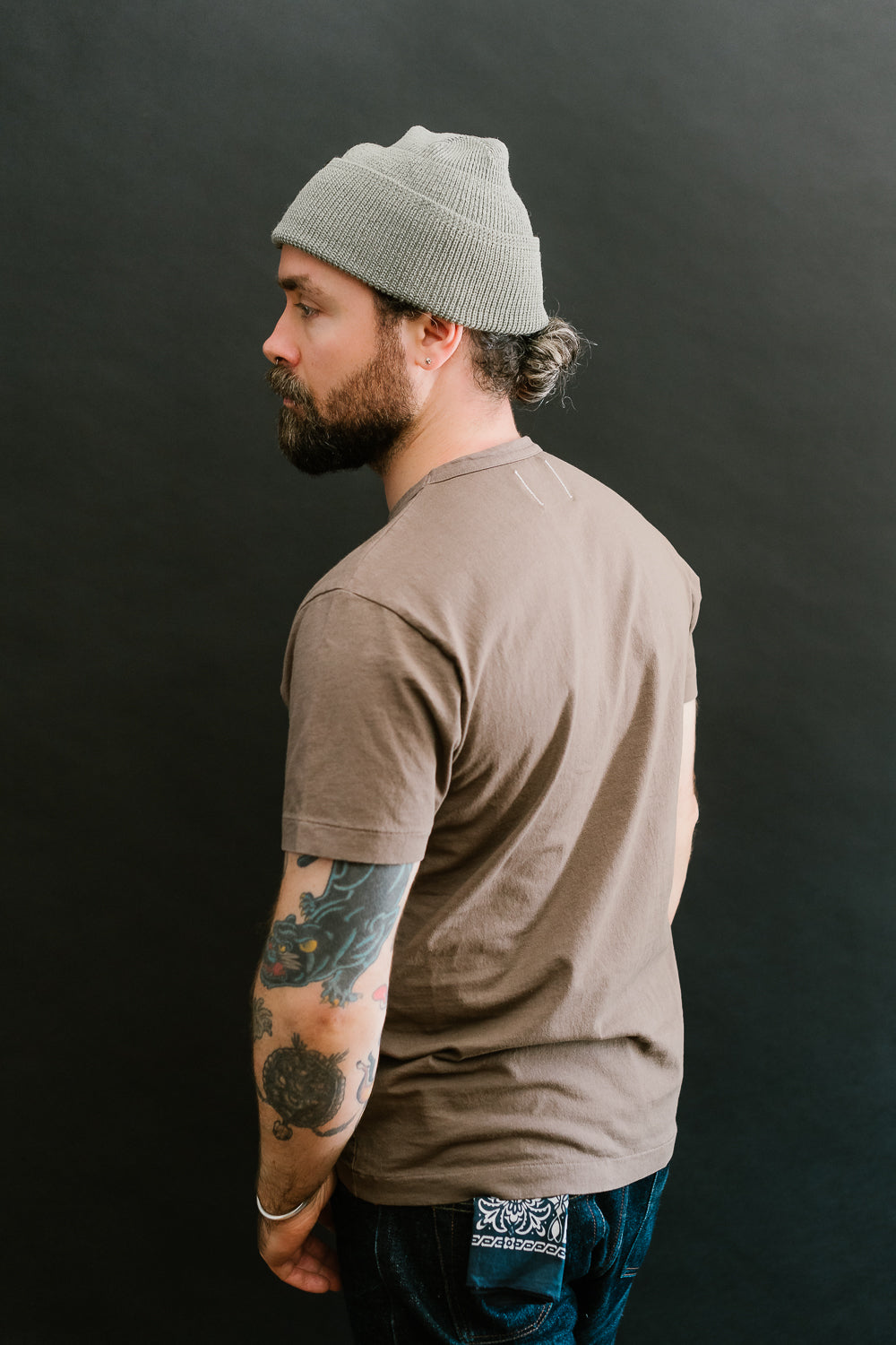 Heavy Duty Pocket Tee - Smoke