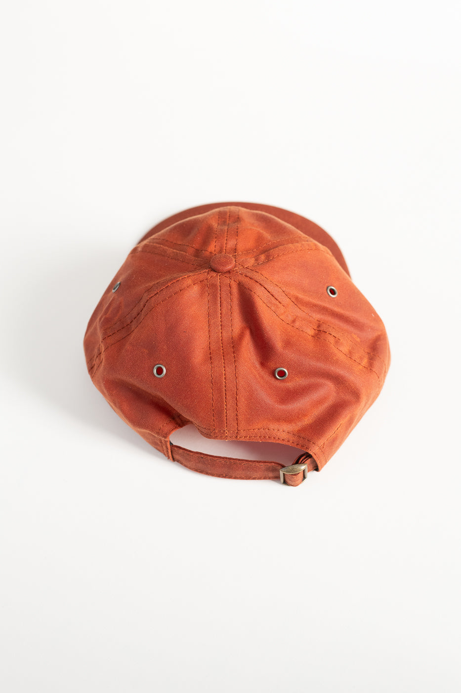 Waxed Canvas Baseball Hat - Brick