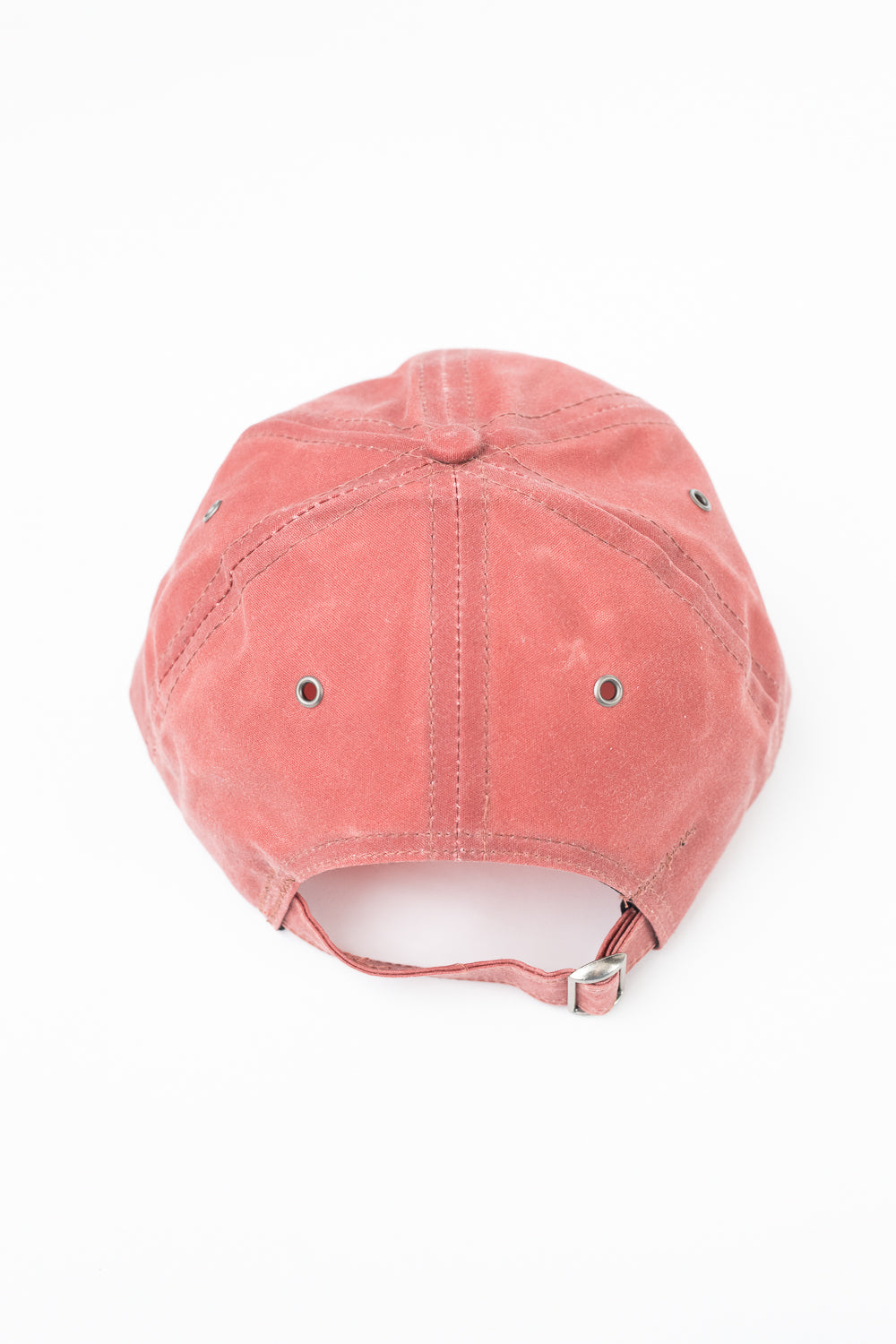 Waxed Canvas Baseball Hat - Nautical Red