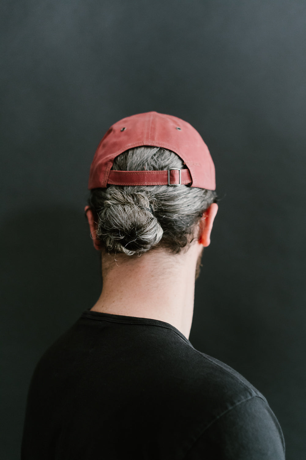 Waxed Canvas Baseball Hat - Nautical Red