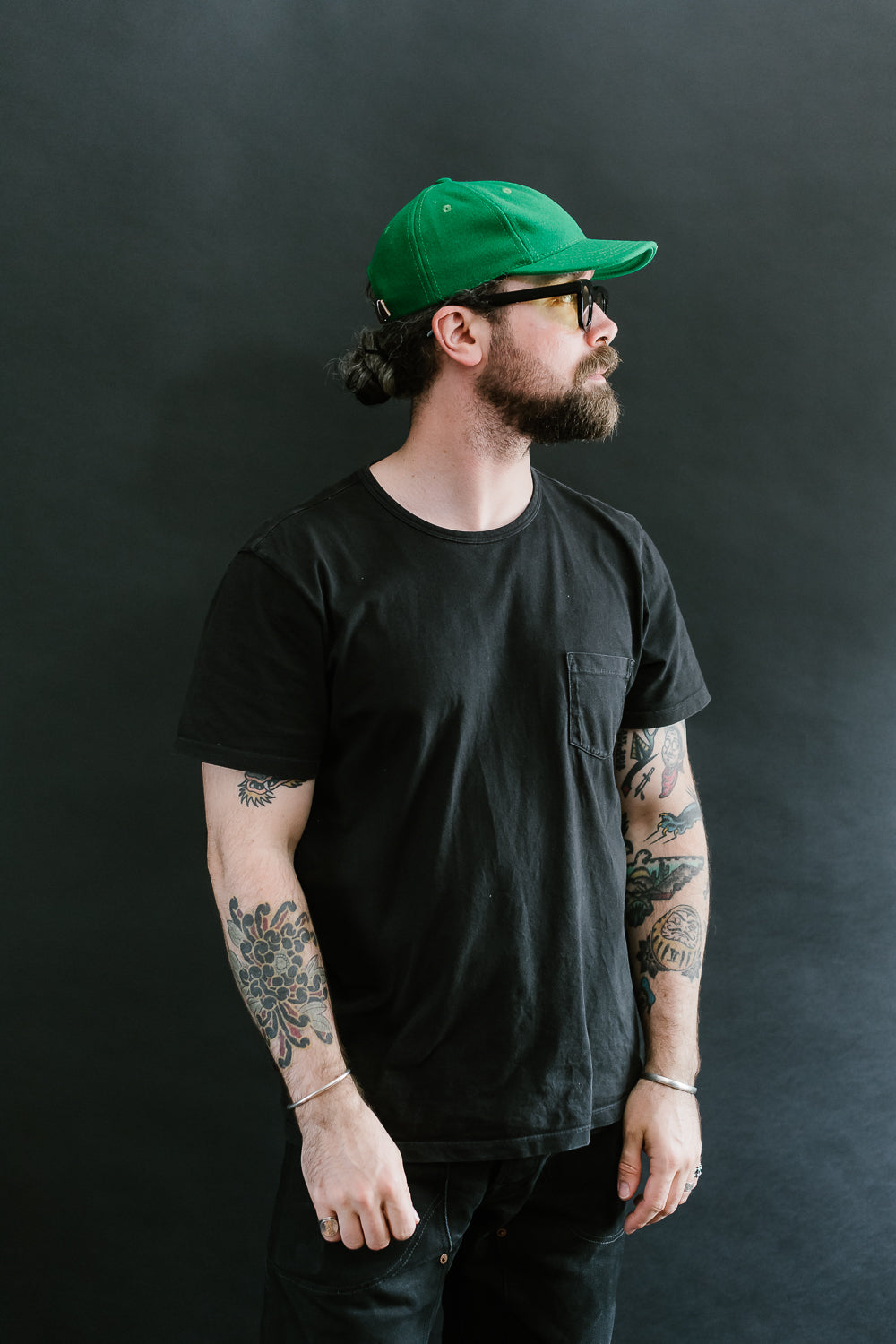 Wool Baseball Hat - Kelly Green