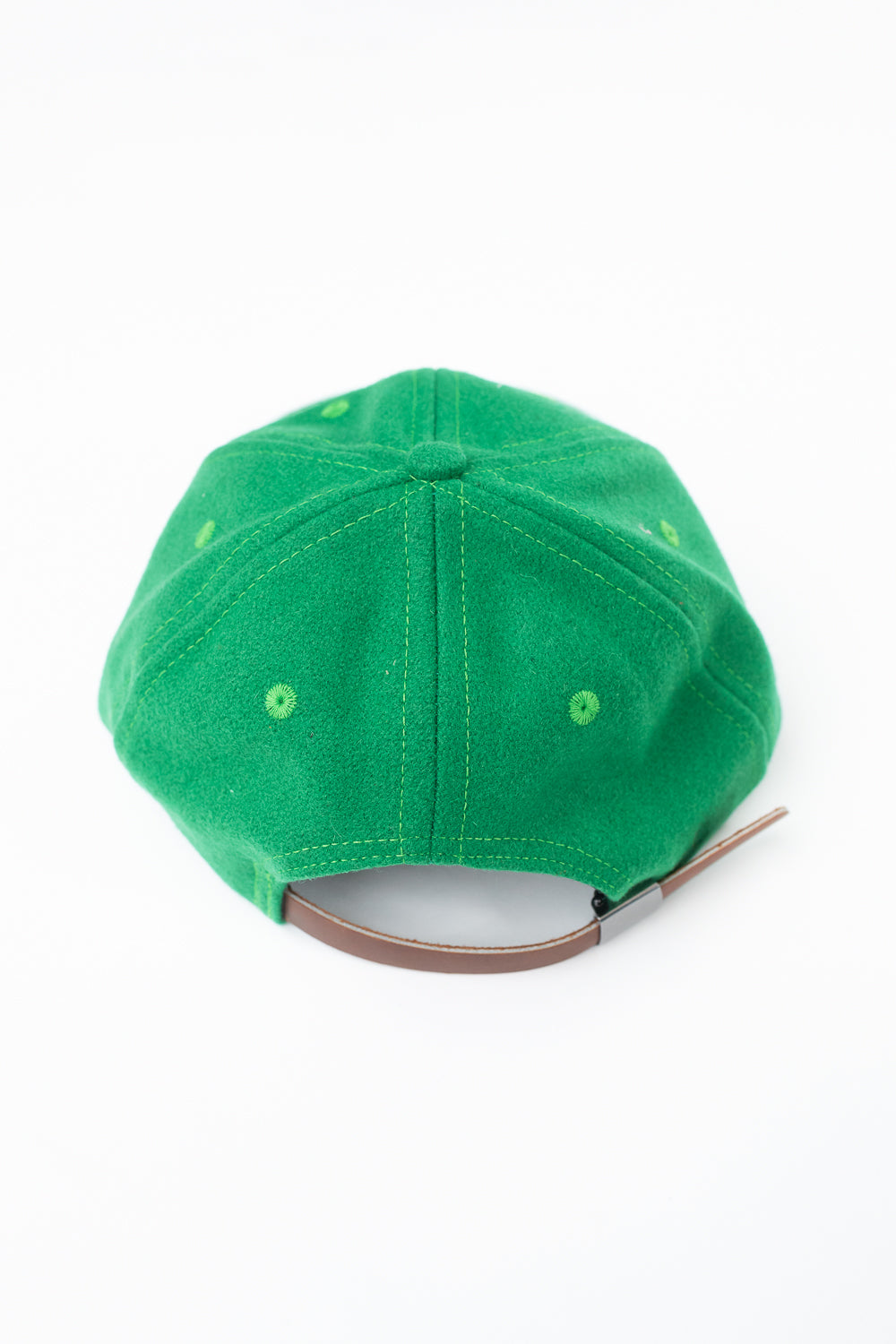 Wool Baseball Hat - Kelly Green