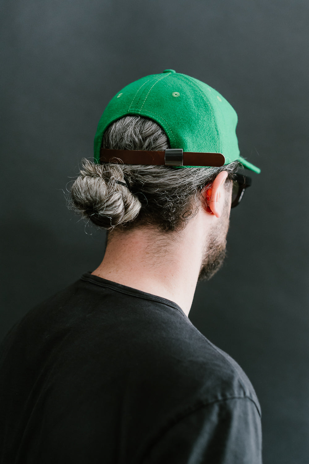 Wool Baseball Hat - Kelly Green