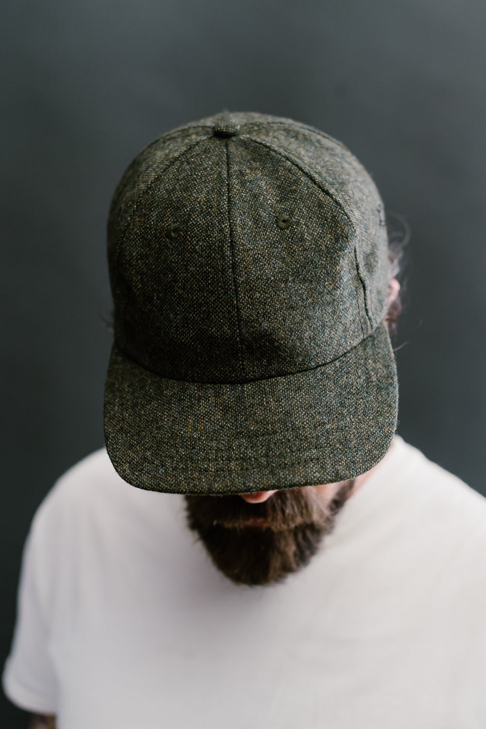 Wool Baseball Hat - Hunter