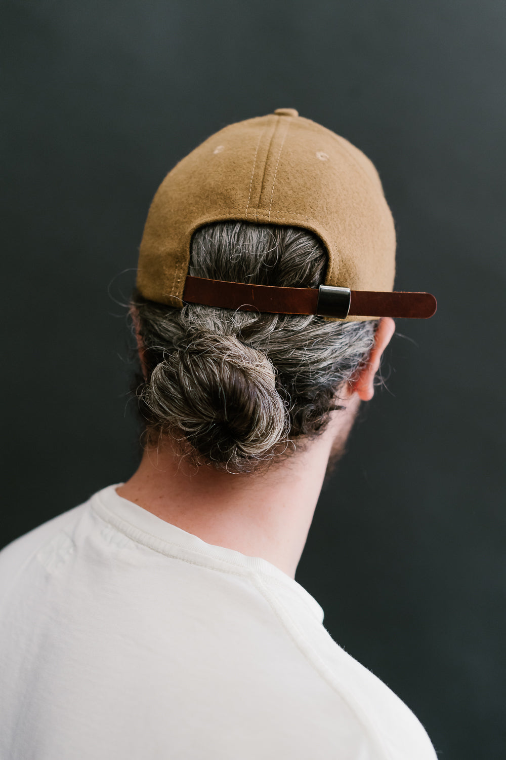 Wool Baseball Hat - Tan