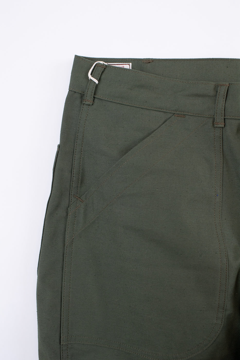 Lot 225 - Back Satin Baker Pants - OD Green