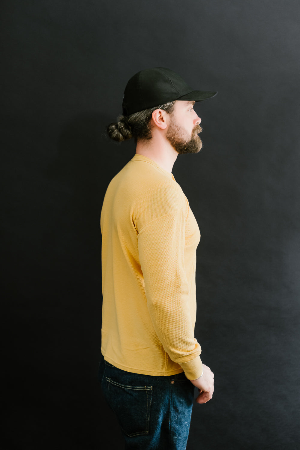 Thermal Henley Neck - Citrus