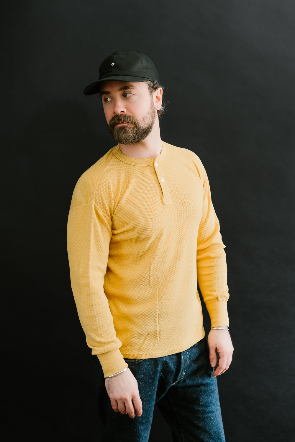 Thermal Henley Neck - Citrus