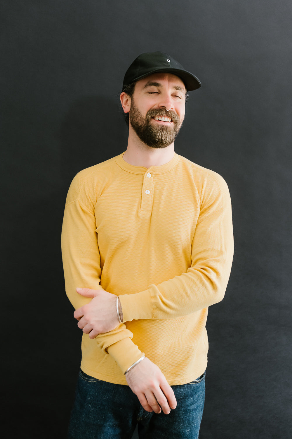 Thermal Henley Neck - Citrus