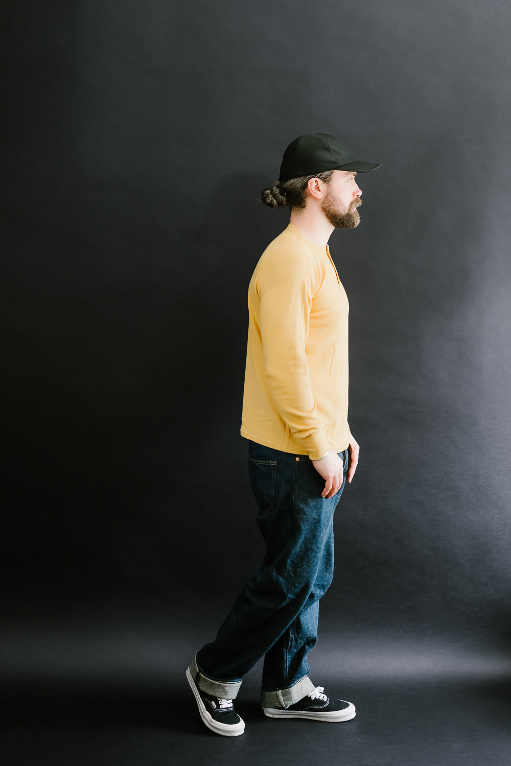 Thermal Henley Neck - Citrus