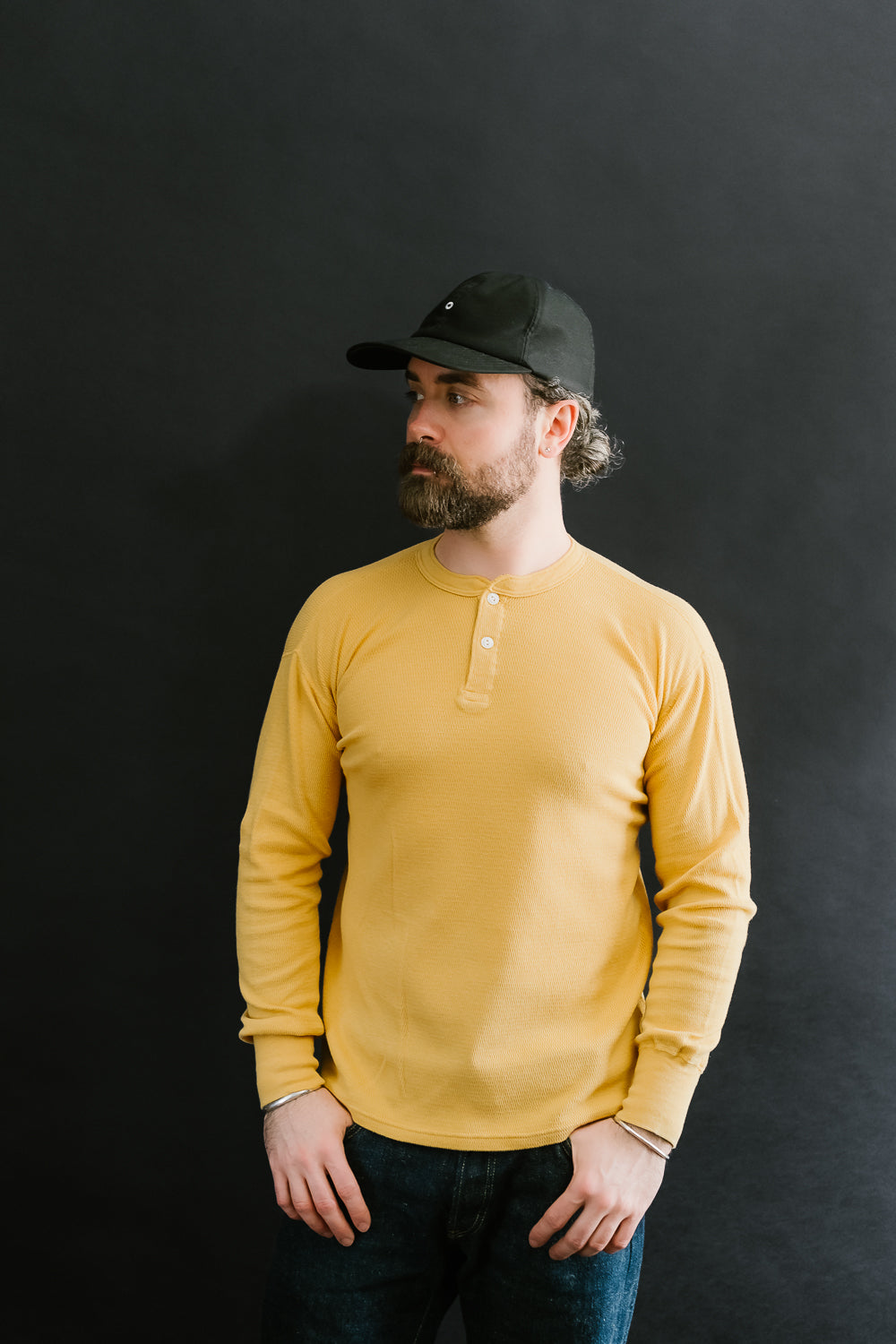 Thermal Henley Neck - Citrus