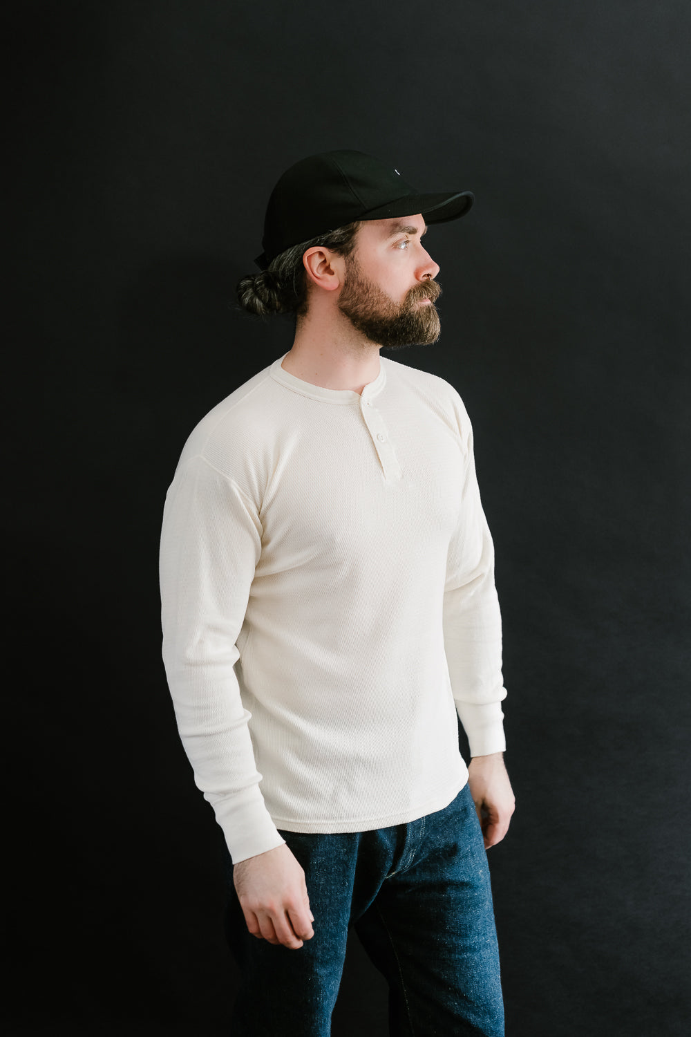 Thermal Henley Neck - Kinari