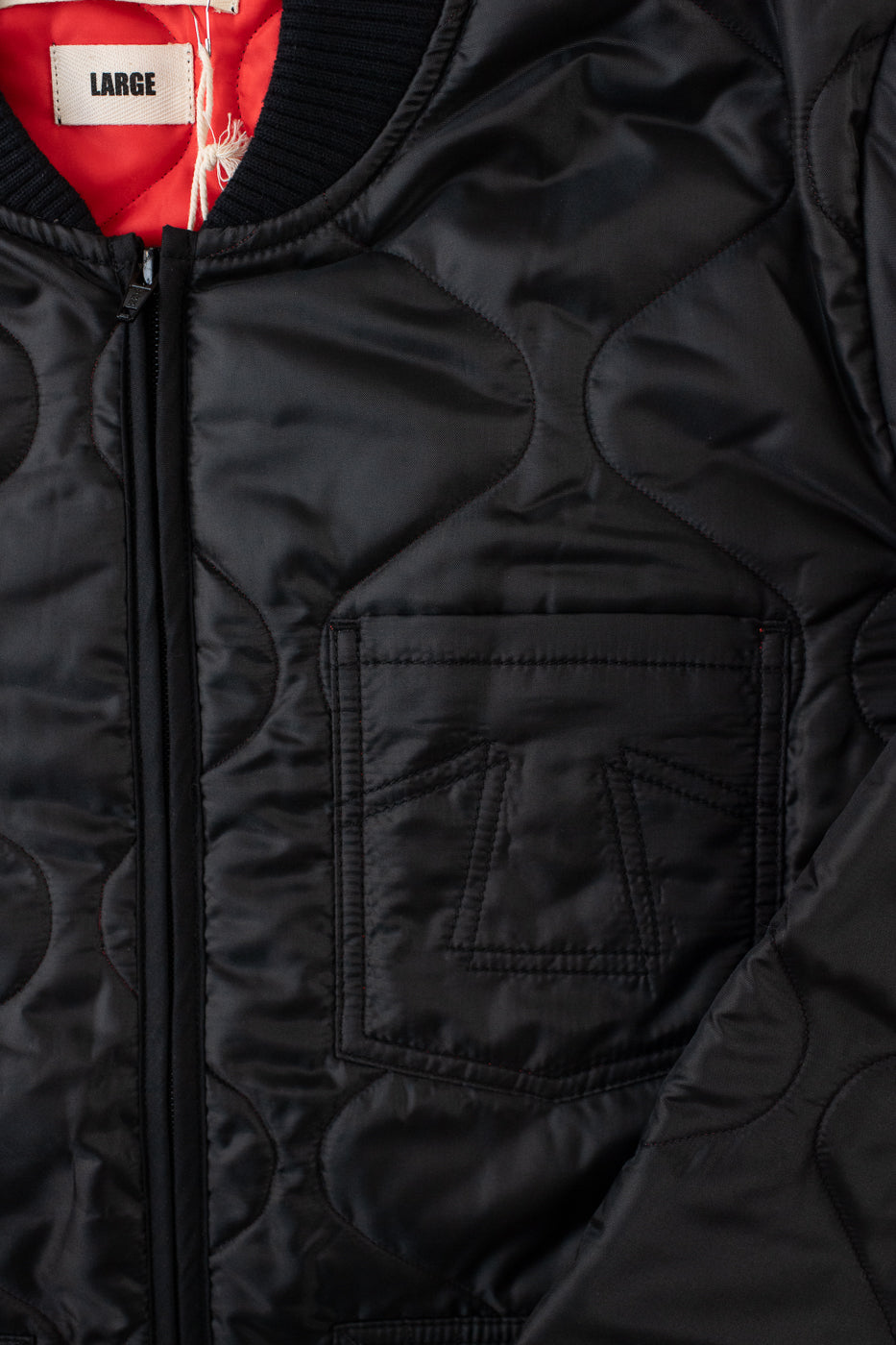 M-Z-A-NOS - Type 2 Frostbite Quilted Nylon Jacket - Black