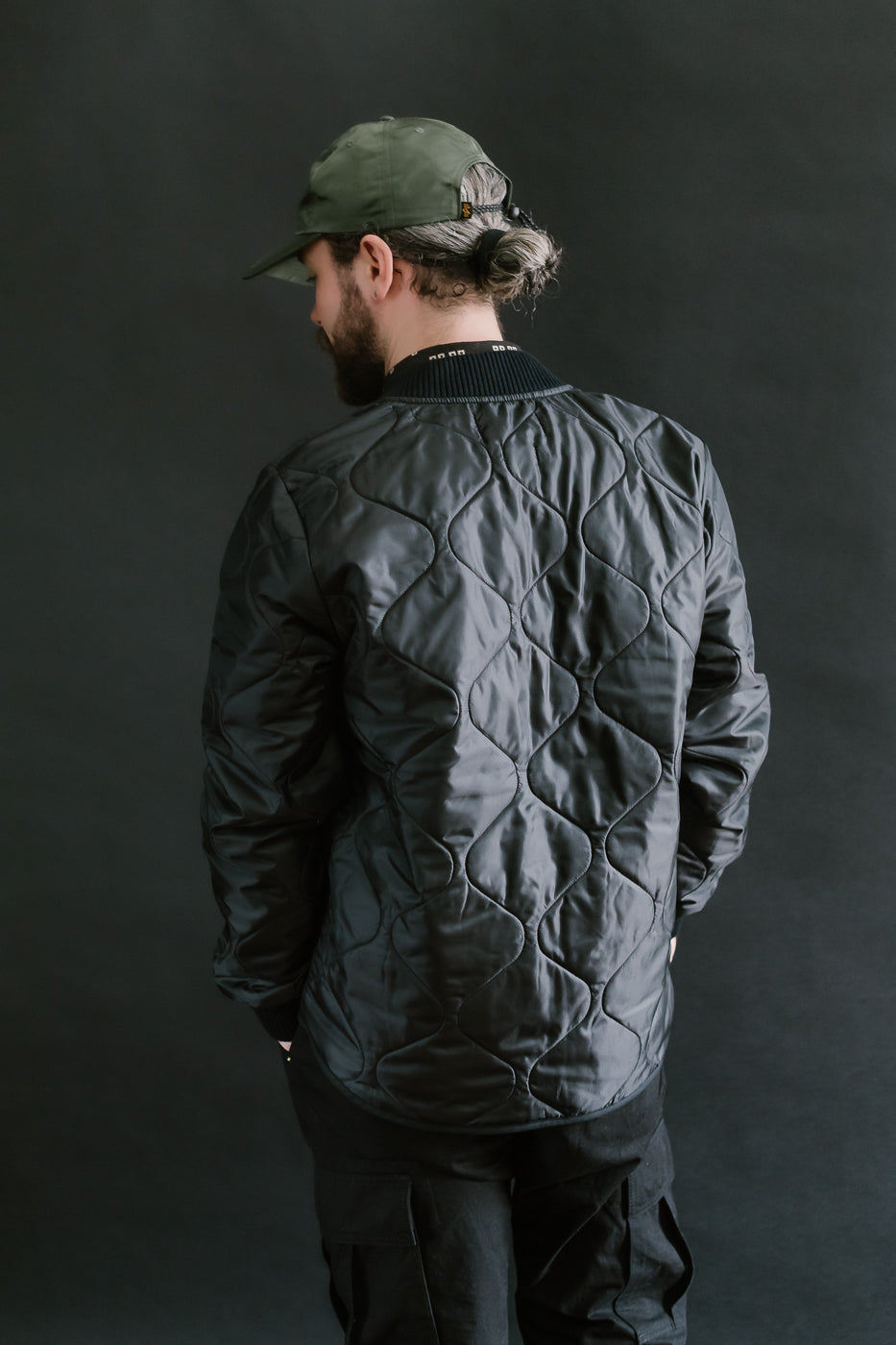 M-Z-A-NOS - Type 2 Frostbite Quilted Nylon Jacket - Black