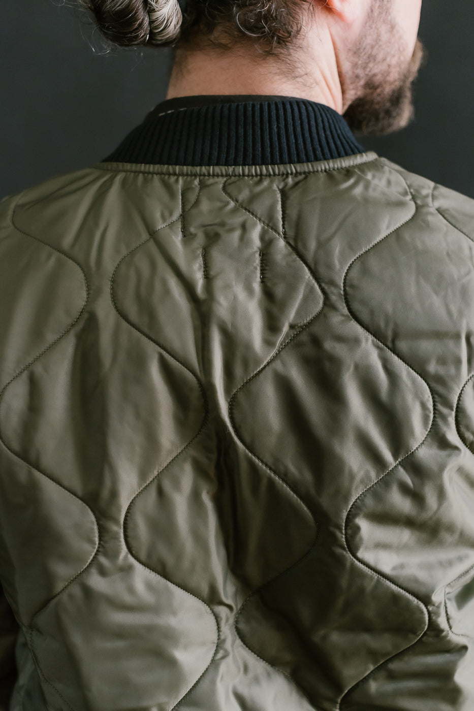 M-Z-A-NOS - Type 2 Frostbite Quilted Nylon Jacket - Khaki