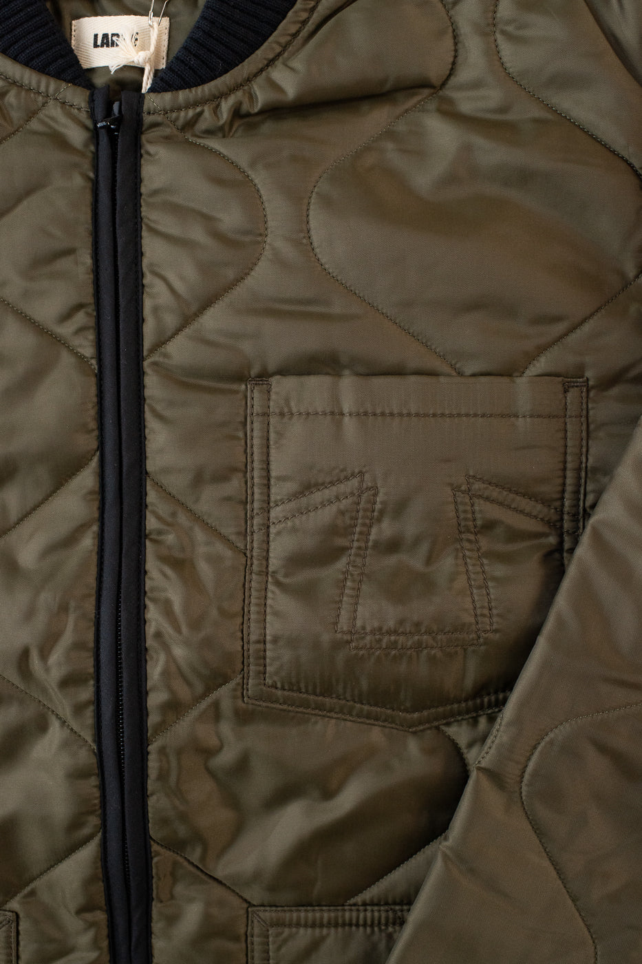 M-Z-A-NOS - Type 2 Frostbite Quilted Nylon Jacket - Khaki