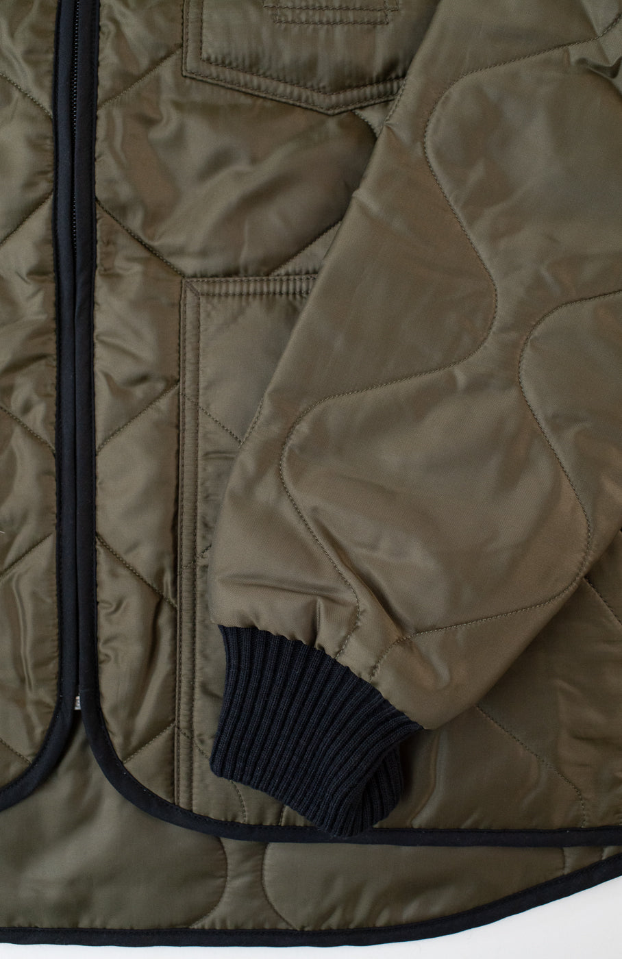 M-Z-A-NOS - Type 2 Frostbite Quilted Nylon Jacket - Khaki