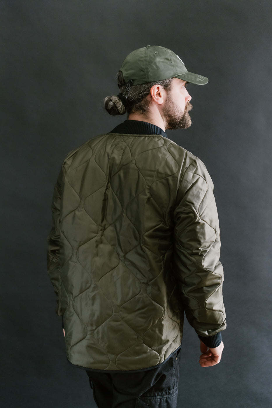 M-Z-A-NOS - Type 2 Frostbite Quilted Nylon Jacket - Khaki