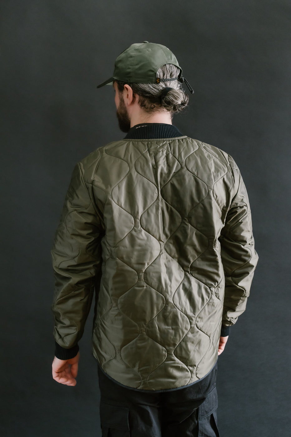 M-Z-A-NOS - Type 2 Frostbite Quilted Nylon Jacket - Khaki