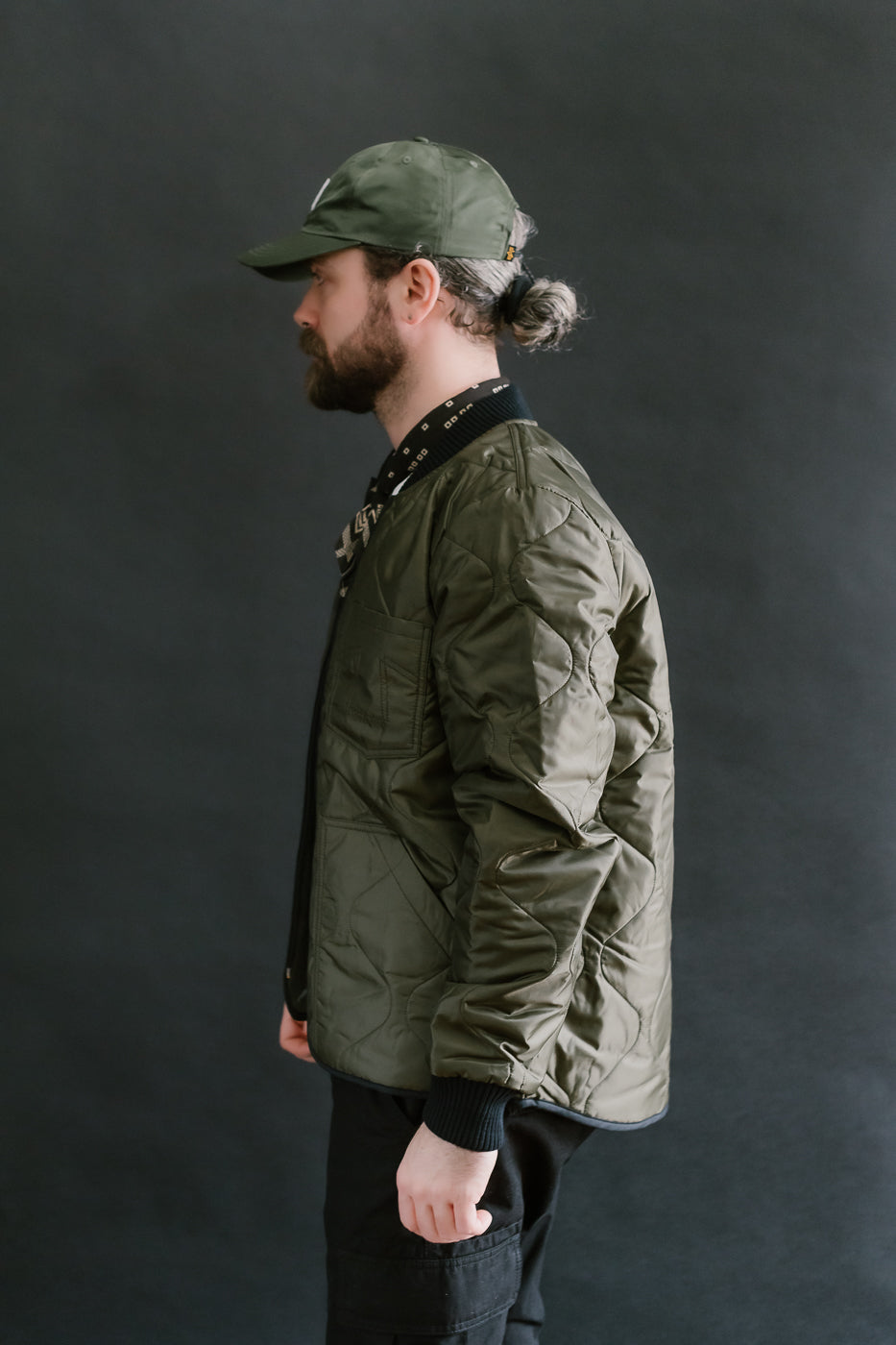 M-Z-A-NOS - Type 2 Frostbite Quilted Nylon Jacket - Khaki