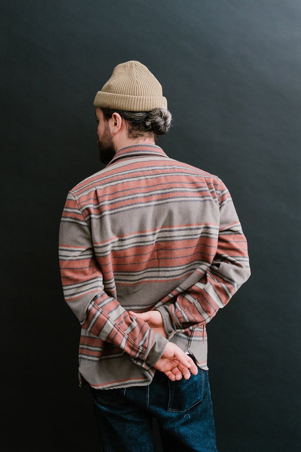 Alta Wool CPO - Cedar Stripe