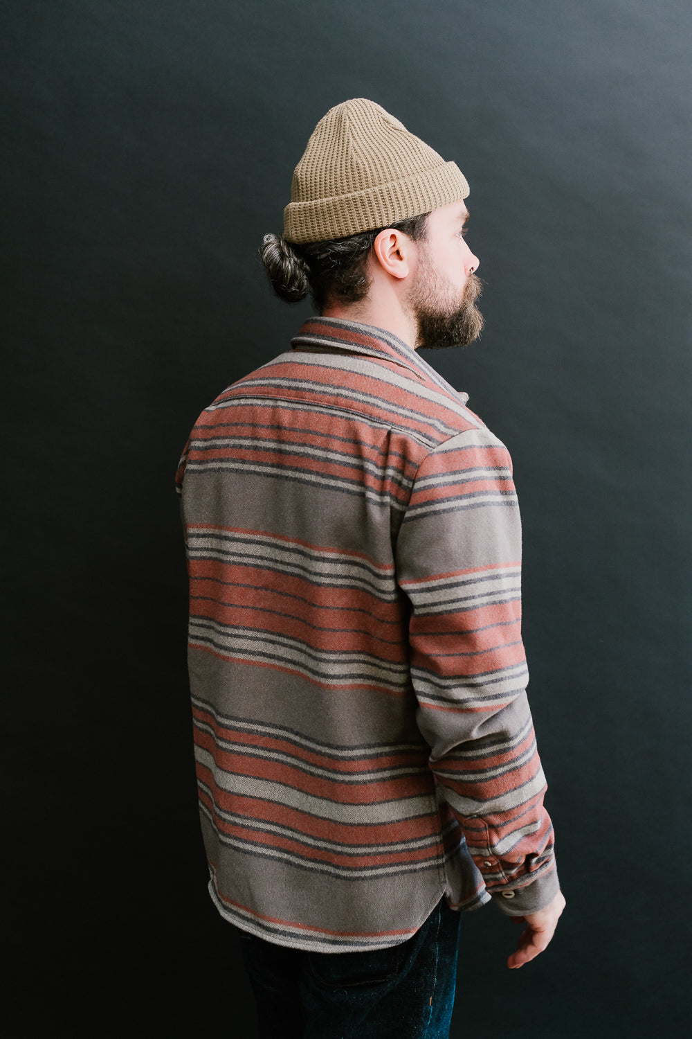 Alta Wool CPO - Cedar Stripe