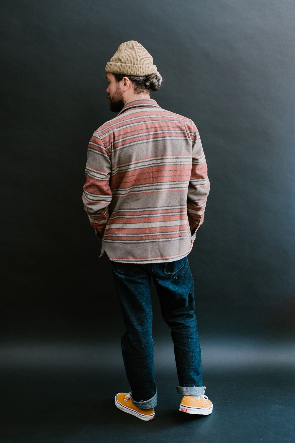 Alta Wool CPO - Cedar Stripe