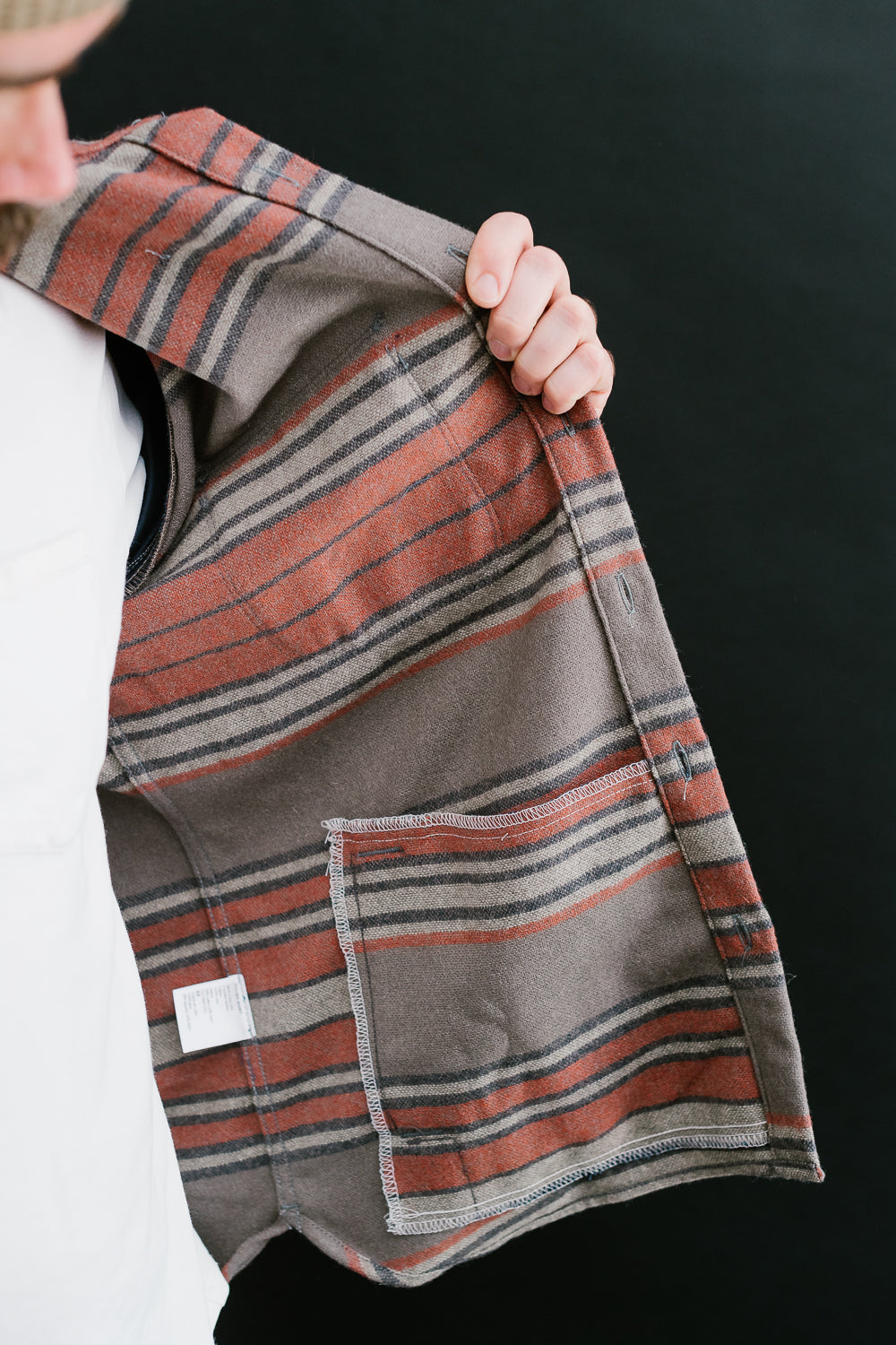 Alta Wool CPO - Cedar Stripe