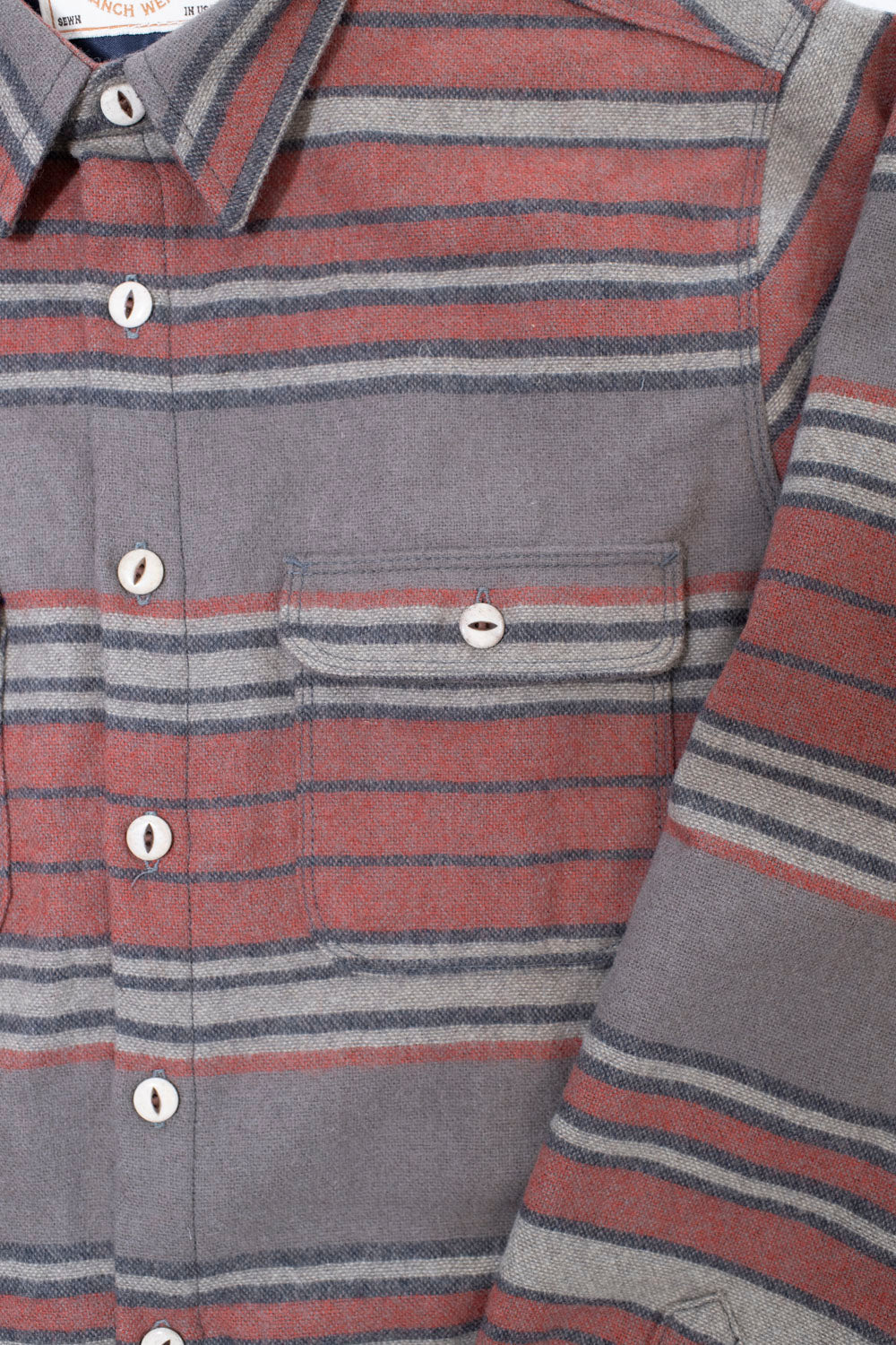 Alta Wool CPO - Cedar Stripe