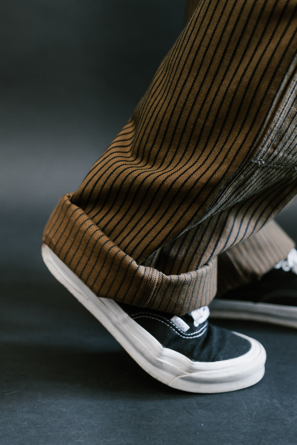 Ortega Pant Herringbone Dobby - Brown