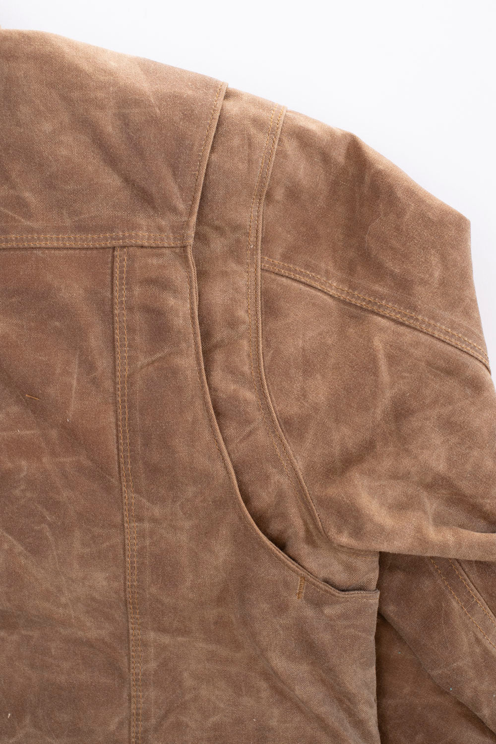 RJ1 Riders Jacket - Rust Waxed Canvas