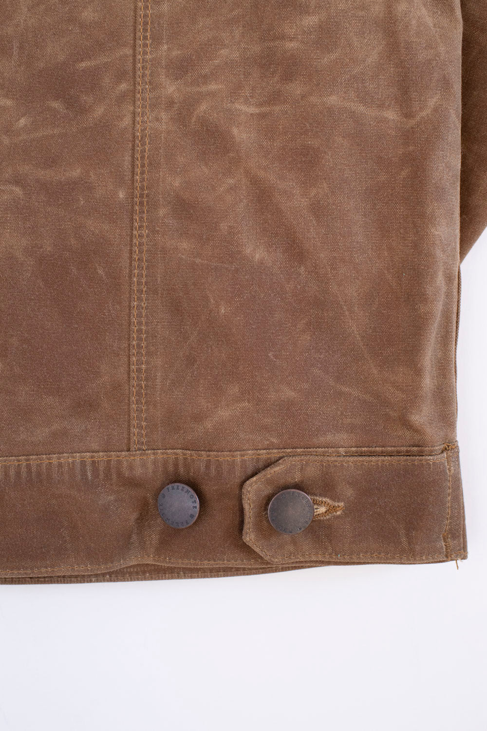 RJ1 Riders Jacket - Rust Waxed Canvas