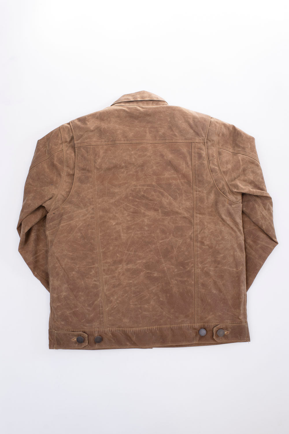 RJ1 Riders Jacket - Rust Waxed Canvas