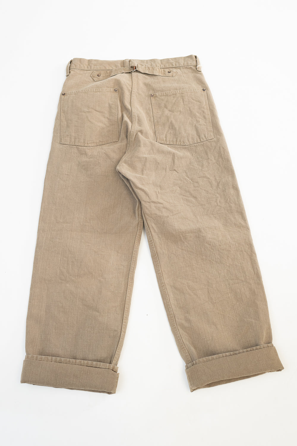 1129-5 - 14oz Sulfur Dye Heavy Oxford Work Pants - Olive Drab