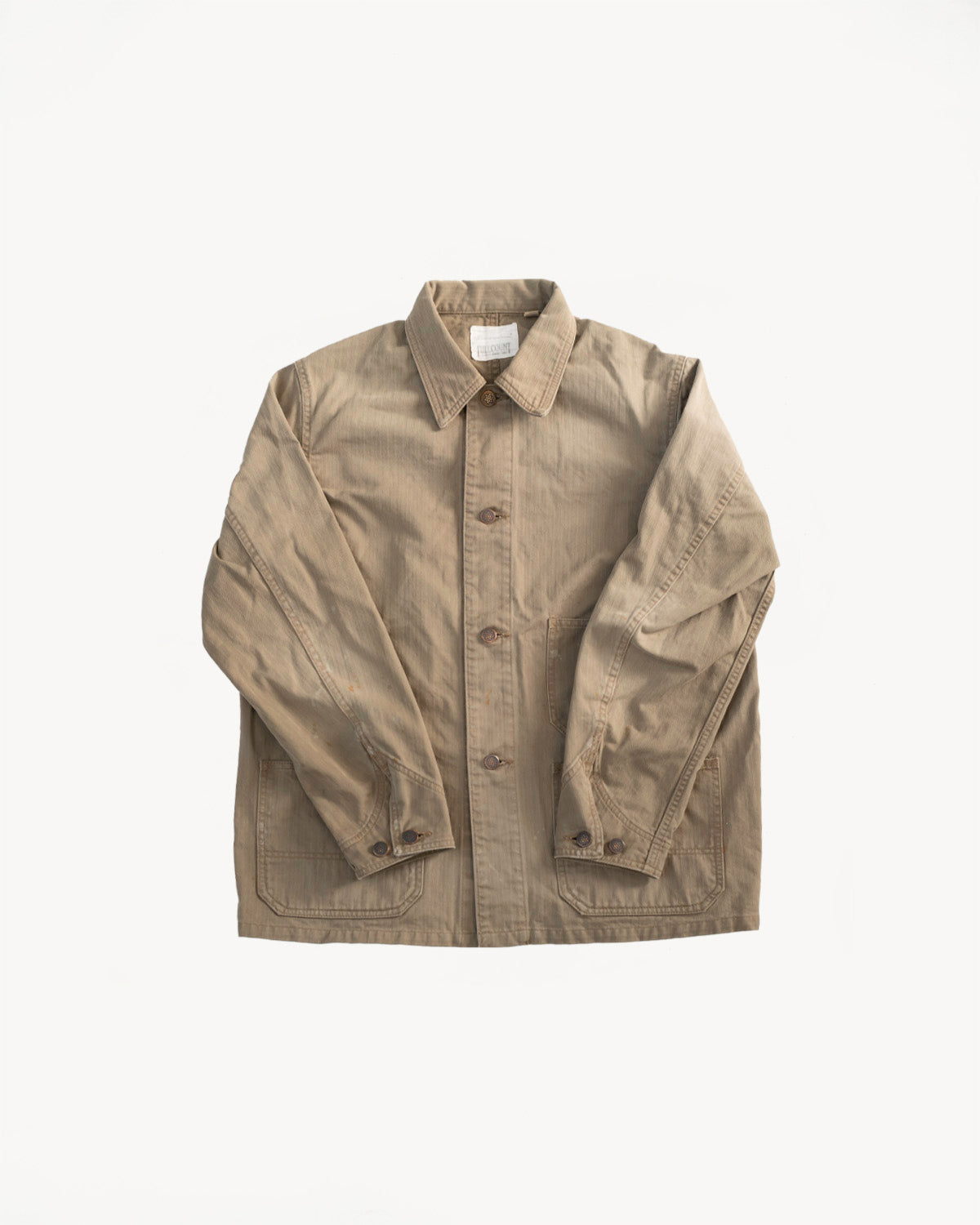 2015-9 - HBT Military Chore Jacket - Olive Drab